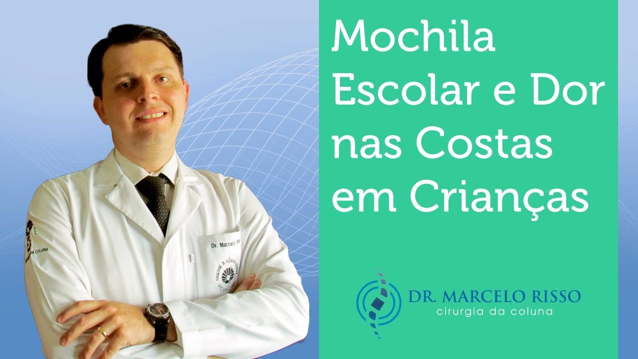 Mochila Escolar e Dor nas Costas em Crianças
