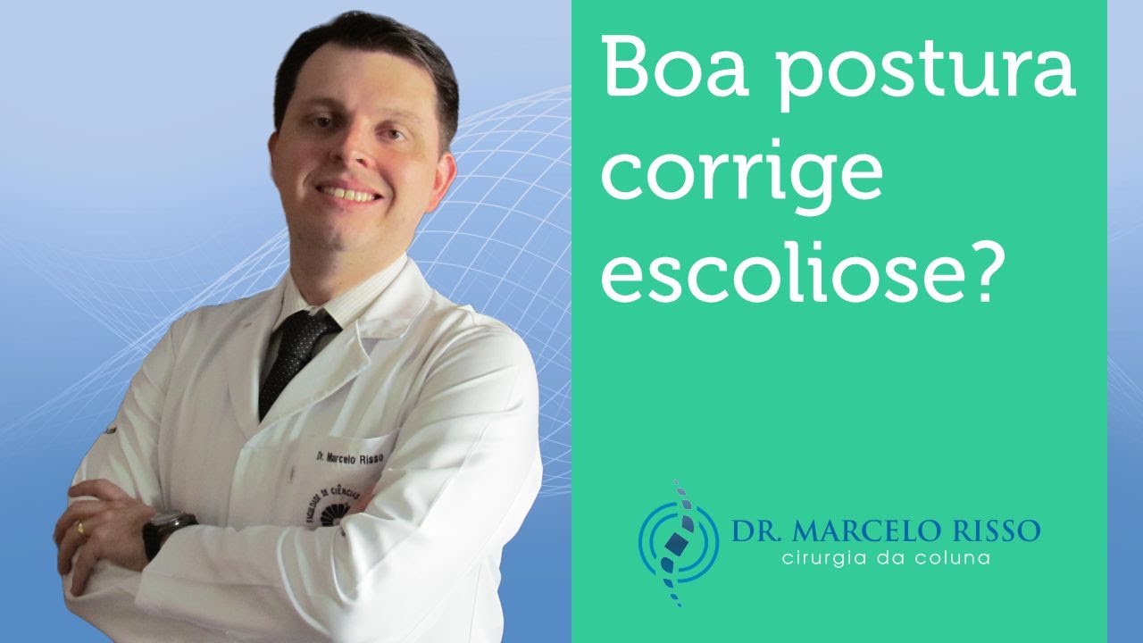 Boa postura corrige escoliose?